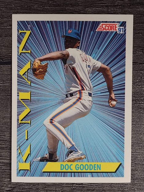 1991 Score #685 Dwight Gooden KM