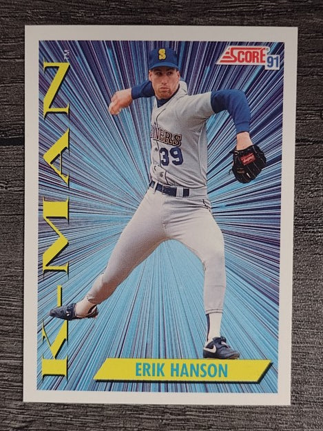 1991 Score #688 Erik Hanson KM