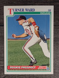 1991 Score #732 Turner Ward RC
