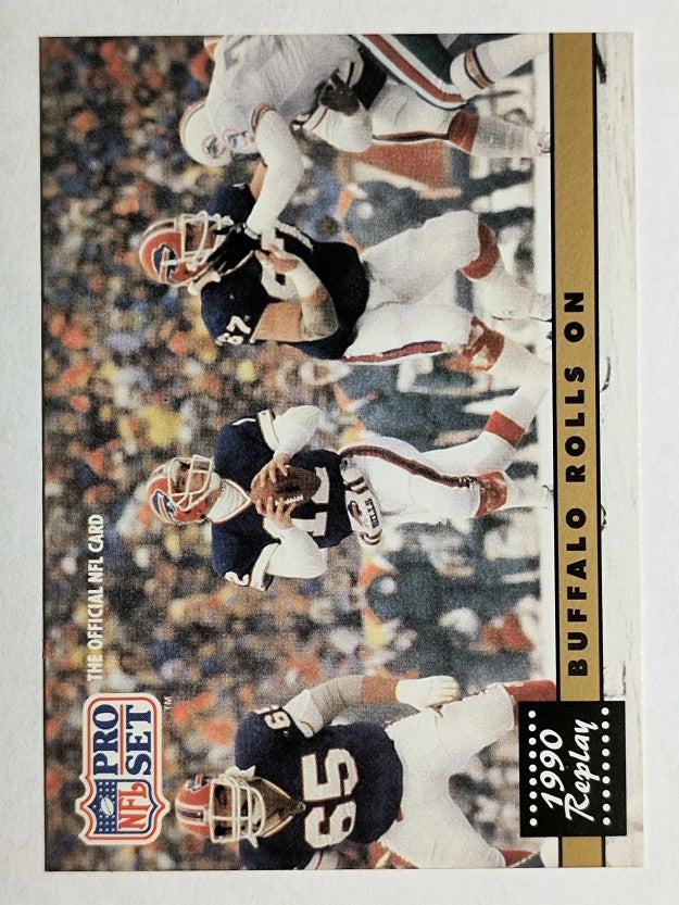 1991 Pro Set #341A Highest Scoring REP/NFLPA logo on back