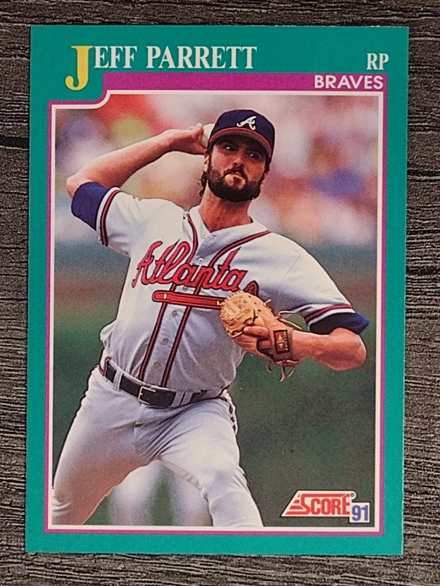 1991 Score #565 Jeff Parrett
