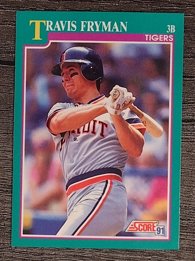 1991 Score #570 Travis Fryman