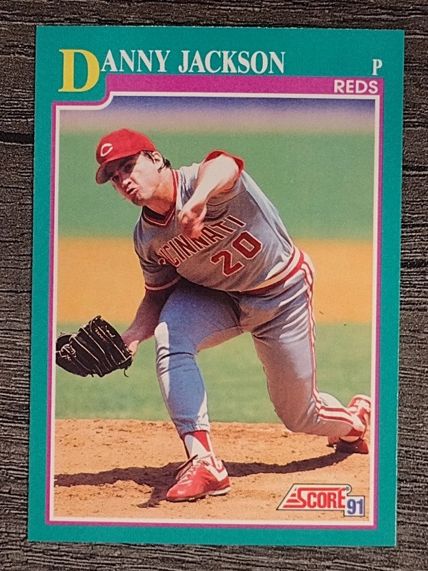 1991 Score #601 Danny Jackson