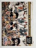 1991 Pro Set #341B Highest Scoring REP/Jim Kelly Passing/No NFLPA logo on back