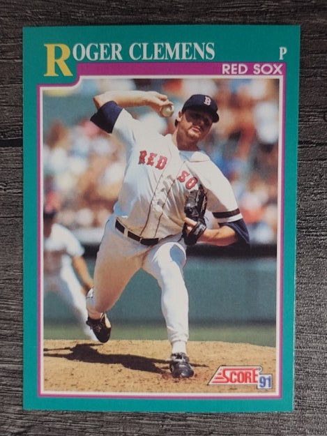 1991 Score #655 Roger Clemens