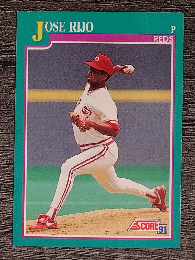 1991 Score #658 Jose Rijo