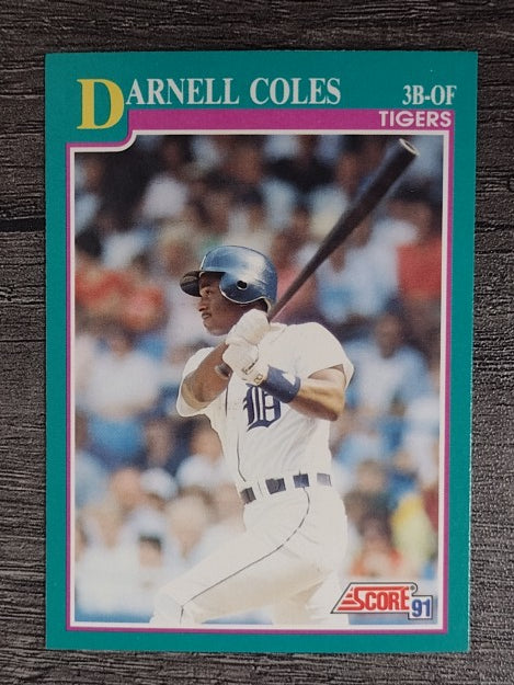 1991 Score #629 Darnell Coles
