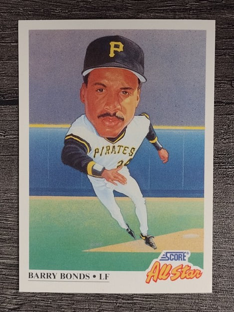 1991 Score #668 Barry Bonds AS