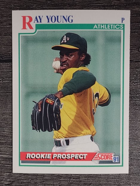 1991 Score #761 Ray Young RC