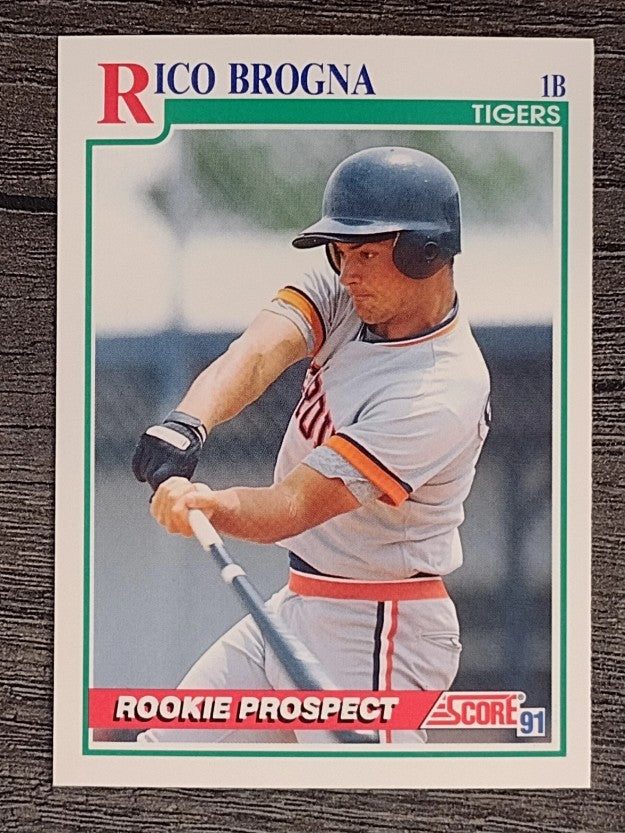 1991 Score #741 Rico Brogna