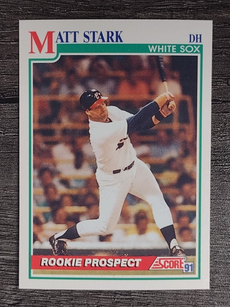 1991 Score #751 Matt Stark RC