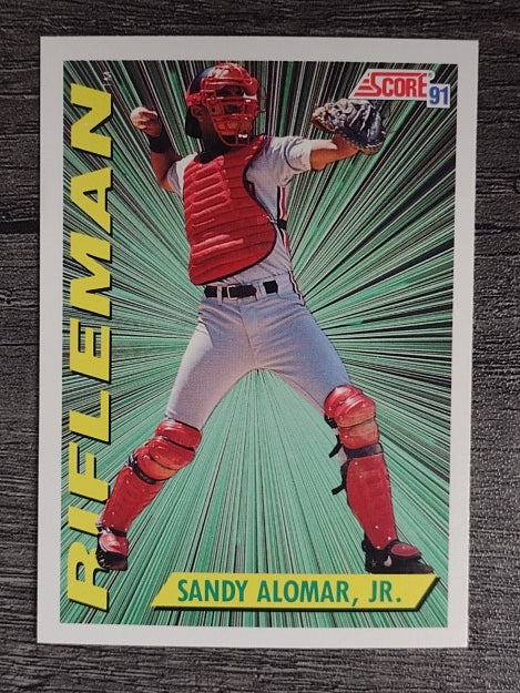 1991 Score #694 Sandy Alomar Jr. RF