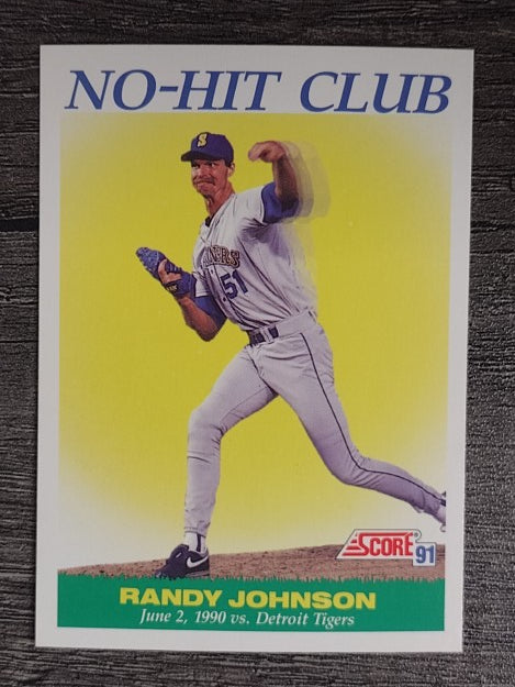 1991 Score #700 Randy Johnson NH
