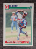 1991 Score #729 Mel Rojas