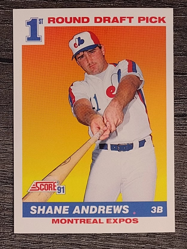 1991 Score #674 Shane Andrews RC