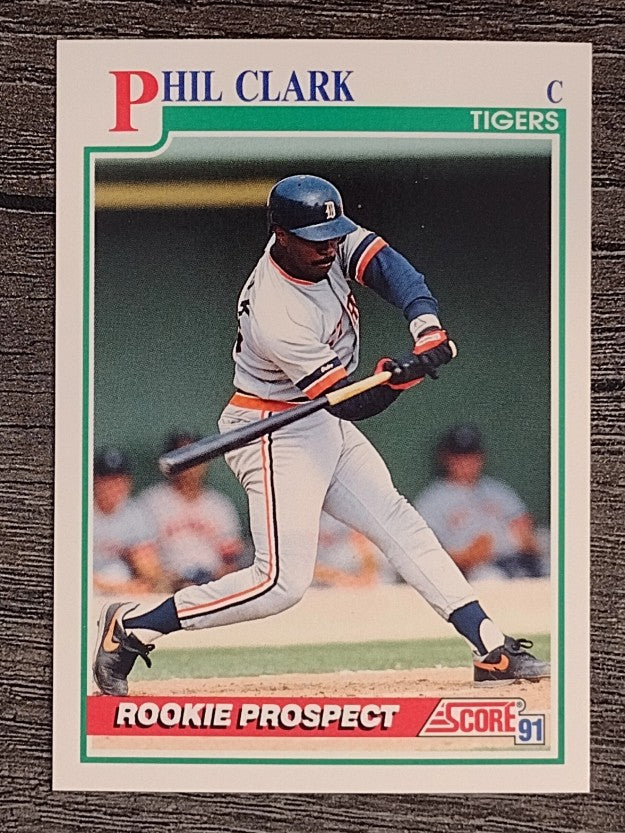 1991 Score #756 Phil Clark RC