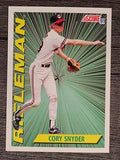 1991 Score #695 Cory Snyder RF