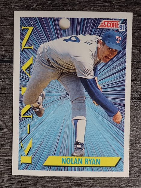 1991 Score #686 Nolan Ryan KM