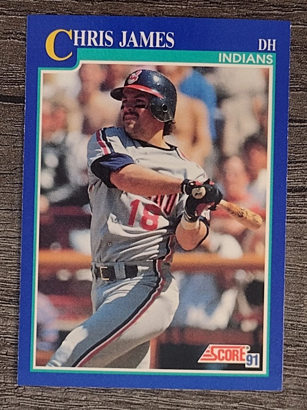 1991 Score #491 Chris James