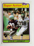 1981 Topps #343 Steve Largent SA