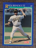 1991 Score #539 Rick Honeycutt