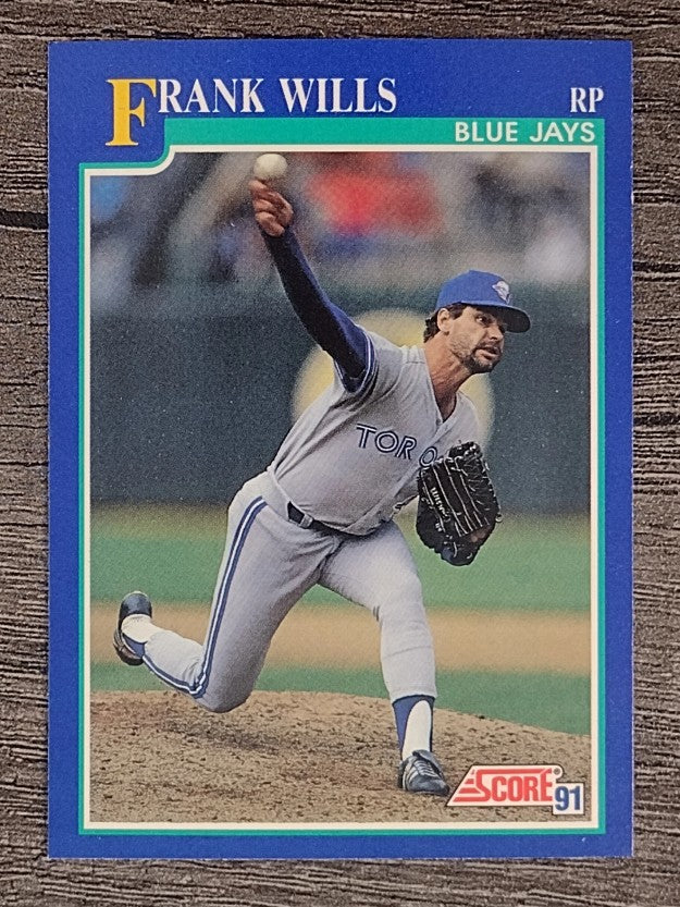 1991 Score #521 Frank Wills