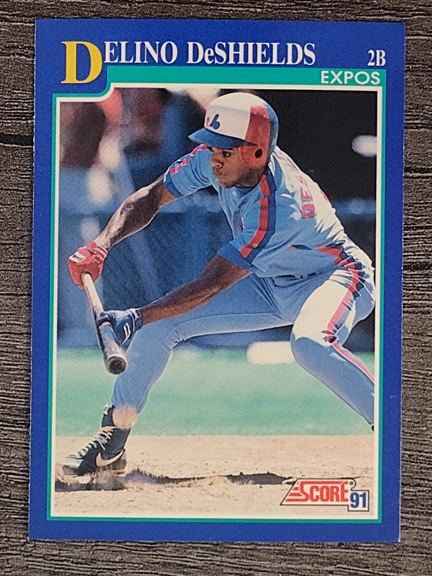 1991 Score #545 Delino DeShields