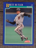 1991 Score #455 Brett Butler