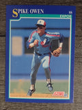 1991 Score #452 Spike Owen
