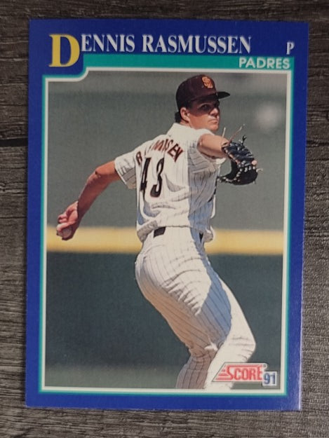 1991 Score #457 Dennis Rasmussen