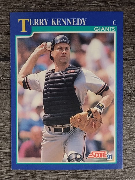 1991 Score #548 Terry Kennedy