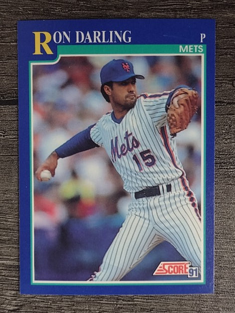 1991 Score #456 Ron Darling