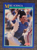 1991 Score #520 Mike Scioscia