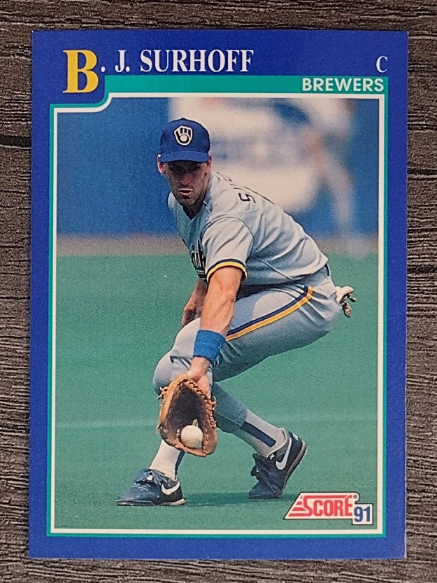 1991 Score #477 B.J. Surhoff