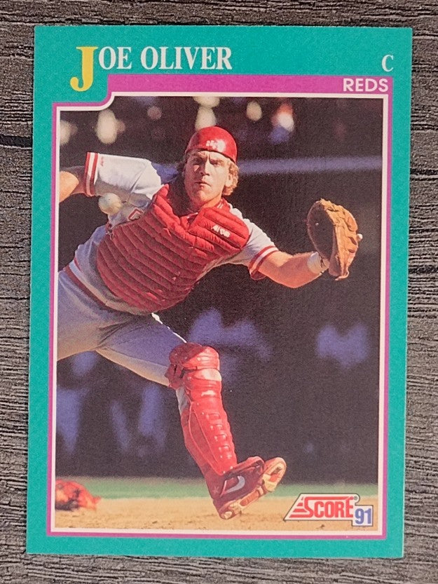 1991 Score #620 Joe Oliver