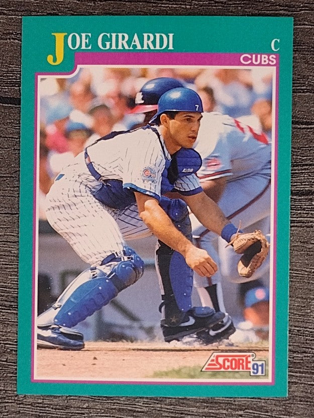 1991 Score #585 Joe Girardi