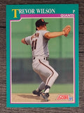 1991 Score #657 Trevor Wilson