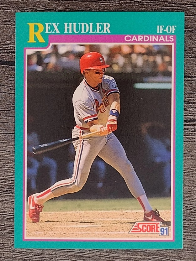 1991 Score #589 Rex Hudler