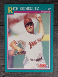1991 Score #593 Rich Rodriguez RC