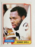 1981 Topps #90 Donnie Shell