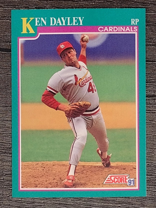 1991 Score #607 Ken Dayley