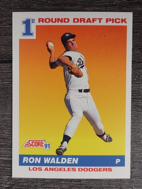 1991 Score #679 Ronnie Walden RC