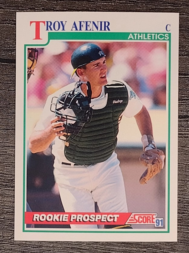 1991 Score #745 Troy Afenir RC