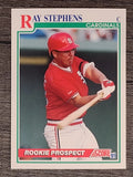 1991 Score #743 Ray Stephens RC