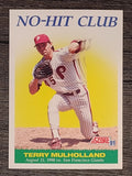 1991 Score #706 Terry Mulholland NH