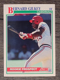 1991 Score #709 Bernard Gilkey