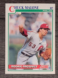 1991 Score #724 Chuck Malone