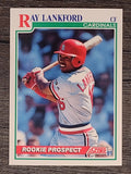 1991 Score #731 Ray Lankford