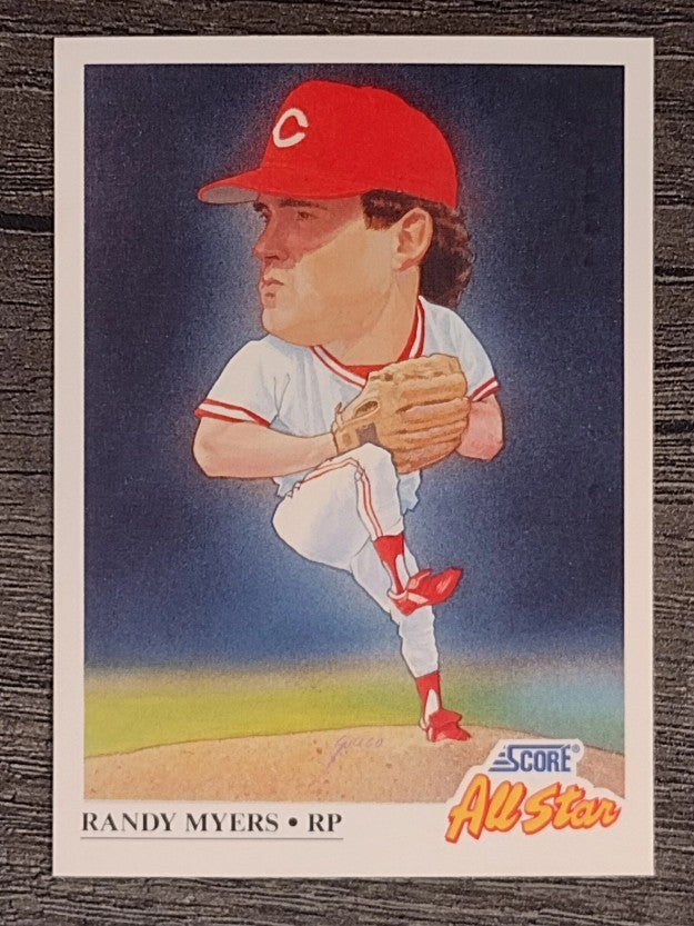 1991 Score #662 Randy Myers AS