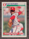 1991 Score #748 Omar Olivares RC